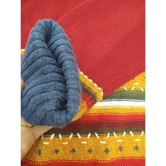 No Tags No Size Measures Like 1X Embroidered Knit Cardigan Button Sweater - Picture 9 of 14